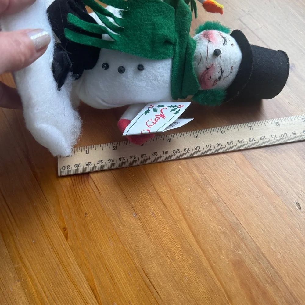 Annalee Snowman Christmas decoration soft